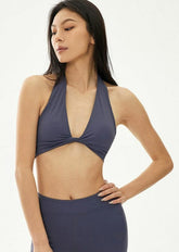 Sujetador deportivo Twist Center Halter
